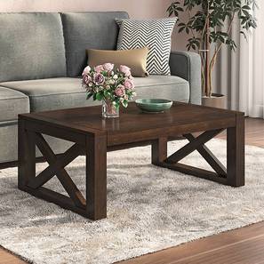 Std Coffee Table 5k 10k Sw Top Design Bricole Rectangular Solid Wood Coffee Table in Mango Walnut
