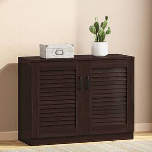 Bestseller Under 5k Design Bennis 12 Pair Shoe Rack in Dark Walnut