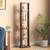 Babylon solid wood bookshelf in walnut finish lp