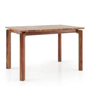 Dining Tables Under 10 To 25 Design Catria 4 Seater Dining Table in Teak Finish