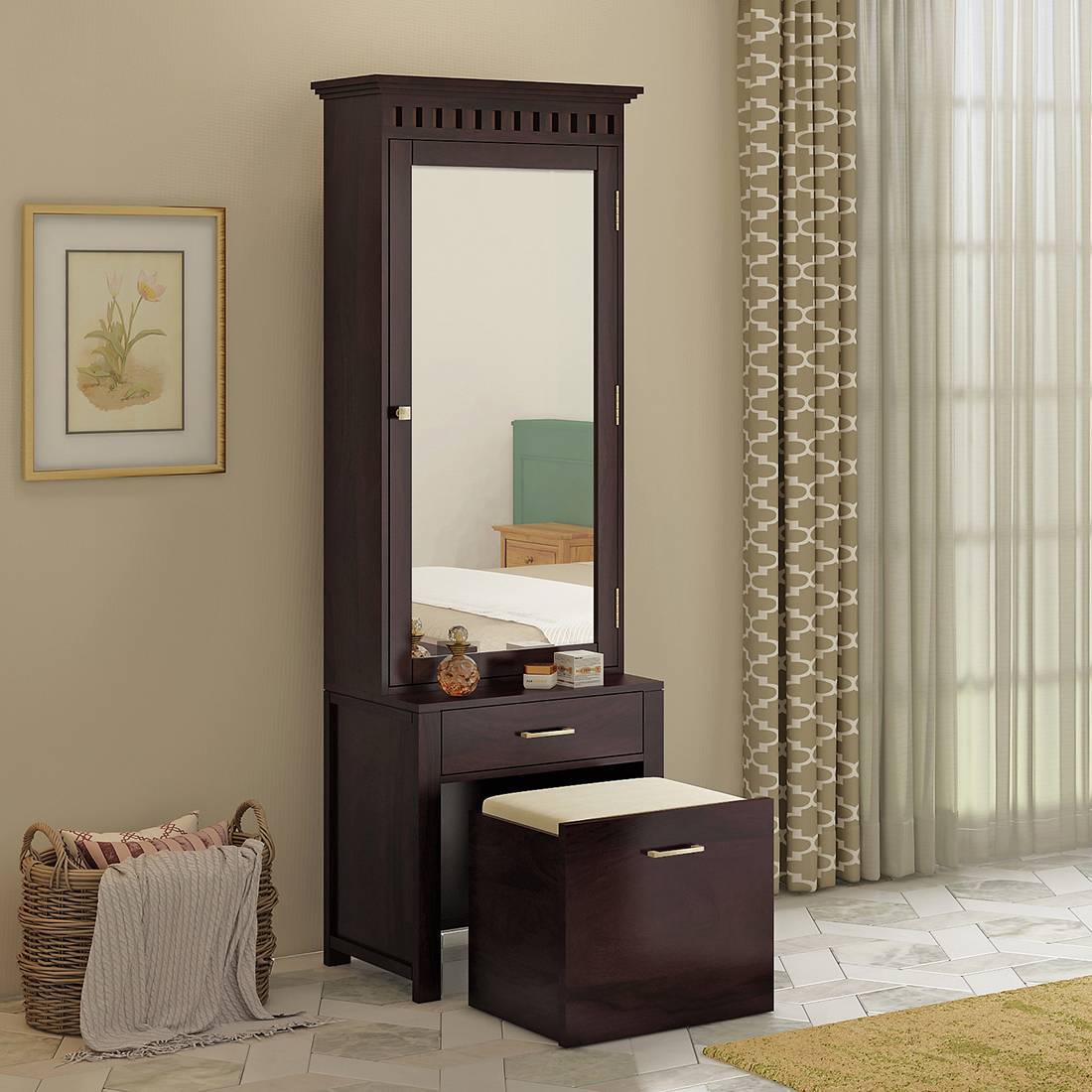 Images of dressing table with mirror best sale