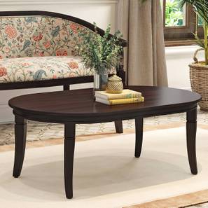 Oval Coffee Tables Design Florence Oval Solid Wood Coffee Table in Mahogany