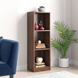 Organizers Without Door 5k 10k Ew Design Darcia Engineered Wood Bookshelf in Rustic Walnut