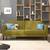 Felicity sofa cum bed color olivia green lp