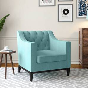 Othello Lounge Chair in Icy Turquoise Colour-image-7