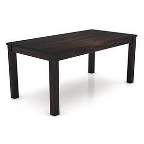 Diningtable Core Sw Design Arabia Xl Storage 6 Seater Dining Table in Mahogany Finish