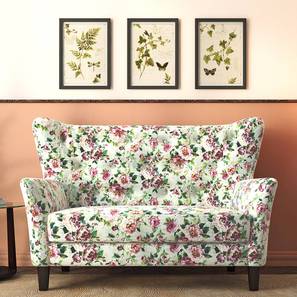 Contemporary Sofa Design Frida 2 Seater Fabric Loveseat in Clara Velvet