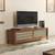 Fujiwara tv unit finish amber walnut lp