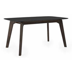 Dining Tables In Navi Mumbai Design Galaxy 4 Seater Dining Table in American Walnut Finish