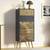 Gatsby tall chest of drawer color black lp