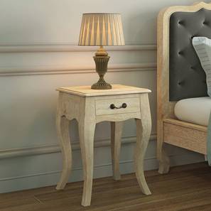 Aara Craft Helena Design Helena Solid Wood Bedside Table in Finish