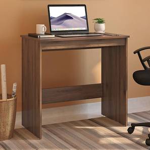 Affordable Study Table By Simplywud Design Kevin Engineered Wood Study Table in Classic Walnut Finish