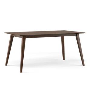 Dining Design Lawson Engineered Wood 6 Seater Dining Table in Walnut Finish