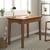 Malabar compact study table amber walnut finish lp