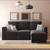 Kowloon sofa bed grey lp