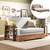 Mahim compact sofa cum bed vapour grey 4 ft lp