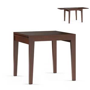Extendable Diningtable Diff Design Murphy 6 Seater Dining Table in Dark Walnut Finish