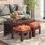 Kivaha 2 seater rust lp