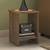 Nick side table   classic walnut lp