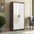 Miller 2 door wardrobe withmirror finish two tone merc lp