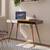 Roswell study desk colour white amber walnut lp