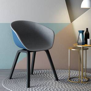 Chairs Study In Sangareddy Design Poulain Accent Chair in Two Tone