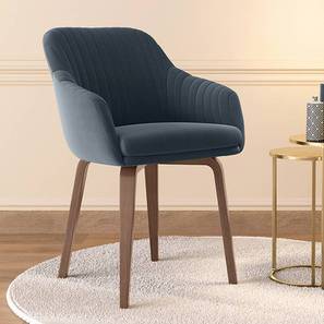 Rochelle lounge chair colour marengo grey velvet lp