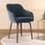 Rochelle lounge chair colour marengo grey velvet lp