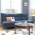 Palermo sofa cum bed midnight indigo blue lp