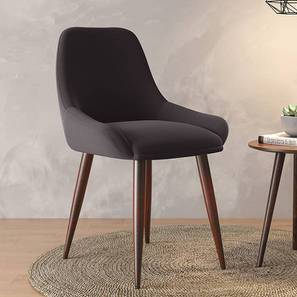 Barrel Chair Design Rickman Accent Chair in Matty Grey Colour