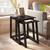 Silvino nested tables set of 2 in mahogany lp