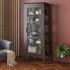 Display Unit Design Satori Solid Wood Bookshelf in American Walnut Finish