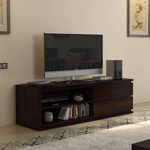 Tv Units In Secunderabad Design Vector Solid Wood Free Standing TV Unit in Mahogany Finish