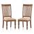 Tuscany teak dining chair set of 2 lp