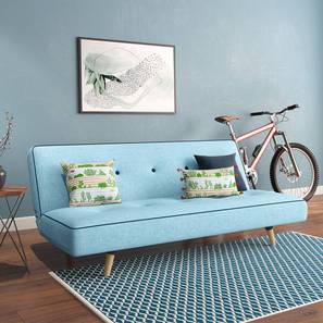 Sofa Cum Bed In Kolhapur Design Zehnloch 3 Seater Click Clack Sofa cum Bed In Glacier Blue