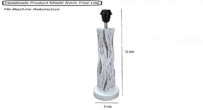 axis Table Lamp (White) by Urban Ladder - Cross View Design 1 - 921701