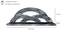 davis  Wall Shelves (Grey) by Urban Ladder - Front View Design 1 - 921715