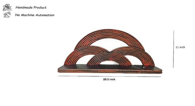 axis  Wall Shelves (Red) by Urban Ladder - Front View Design 1 - 921718