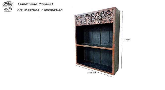 kasika  Wall Shelves (Red) by Urban Ladder - Front View Design 1 - 921722