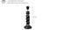 aurelio Table Lamp (Black) by Urban Ladder - Rear View Design 1 - 921742