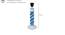 asaga Table Lamp (Blue) by Urban Ladder - Rear View Design 1 - 921757
