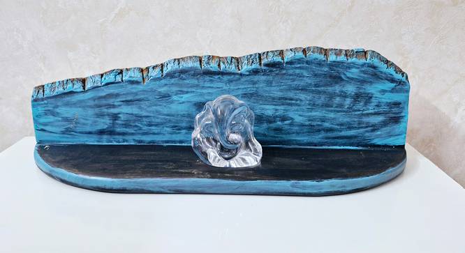 mika  Wall Shelves (Blue) by Urban Ladder - Cross View Design 1 - 921812