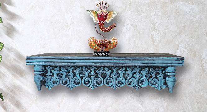 favro  Wall Shelves (Blue) by Urban Ladder - Cross View Design 1 - 921813