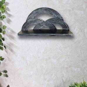 disoo fashions Grey Solid Wood Wall Shelf-picture-11
