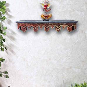Wall Shelves In Kochi Design Red Solid Wood Wall Shelf