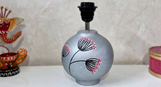 azov Table Lamp (Silver) by Urban Ladder - Cross View Design 1 - 921911