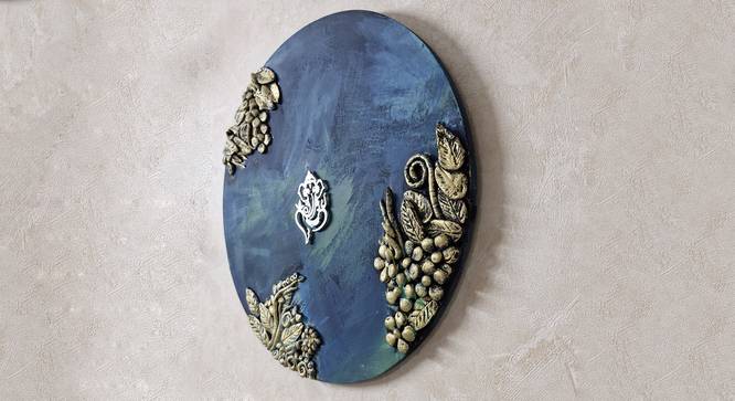 viviani Wall art (Blue) by Urban Ladder - Front View Design 1 - 921958