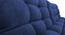 Bonnes 3 Seater Sofa Cum Bed in Grey  Color (Blue) by Urban Ladder - - 