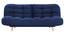 Bonnes 3 Seater Sofa Cum Bed in Grey  Color (Blue) by Urban Ladder - - 