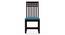 Brighton Diego 6 Seater Dining Set (Mahogany Finish, Camilla Blue) by Urban Ladder - Design 1 - 